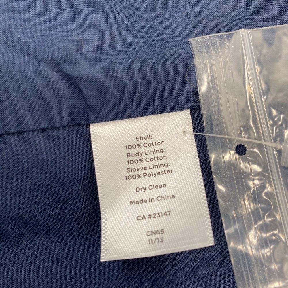 Talbots Women's Floral Cotton Blazer size 8 - Picture 7 of 7